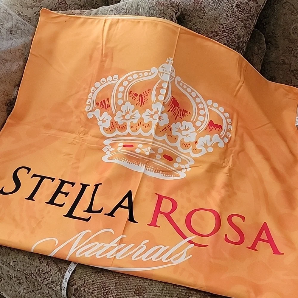 Microfiber Beach Towel Stella Rosa Bright Orange (38in X 62in)
